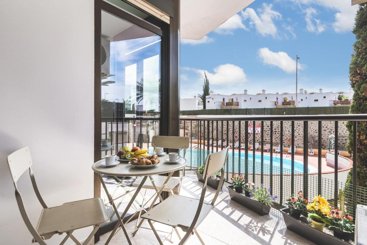 Home2Book Cozy Apartment Playa Del Ingles, Pool 외부 사진